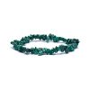 Malachite Bracelet chips elastic