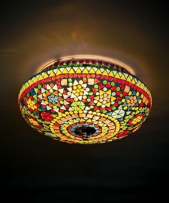 Wall Lamp Mosaic Glass LCM 25 ML Rainbow Multicoloured