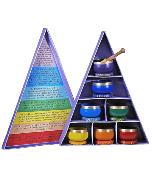 Singing Chakra Sound Bowls, SET OF 7