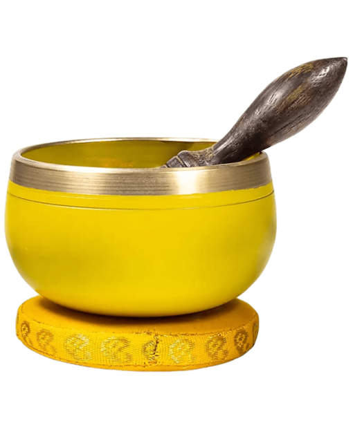 Singing Sound Bowl - SOLAR PLEXUS Chakra, Yellow