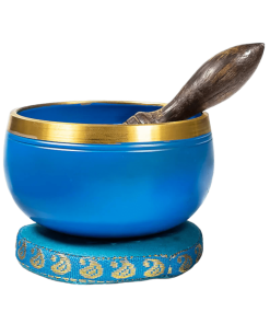 Singing Sound Bowl - THROAT Chakra, Light Blue