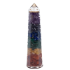 Orgonite 7 Chakras - Obelisk Tower