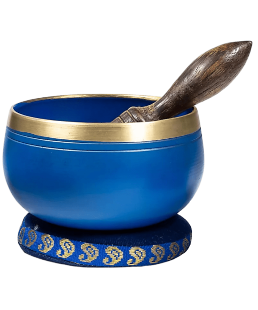 Singing Sound Bowl - THIRD EYE Chakra, Dark Blue