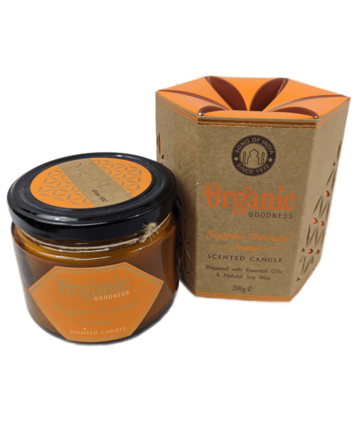 Organic Goodness Scented Candle - Orange