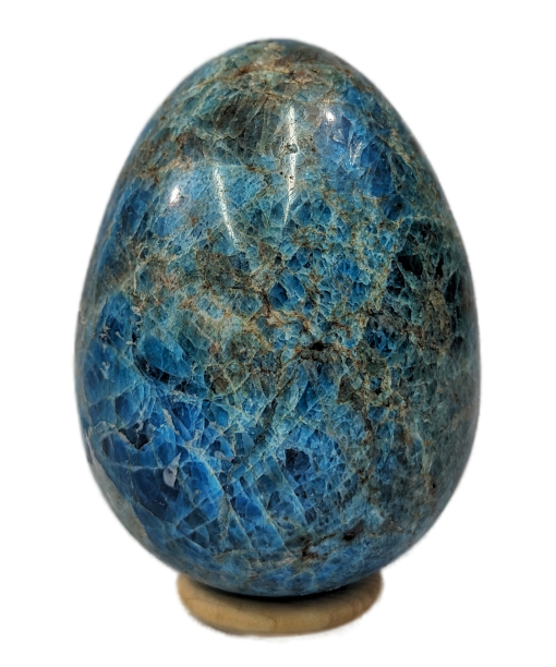 Blue Apatite Egg 1017 g