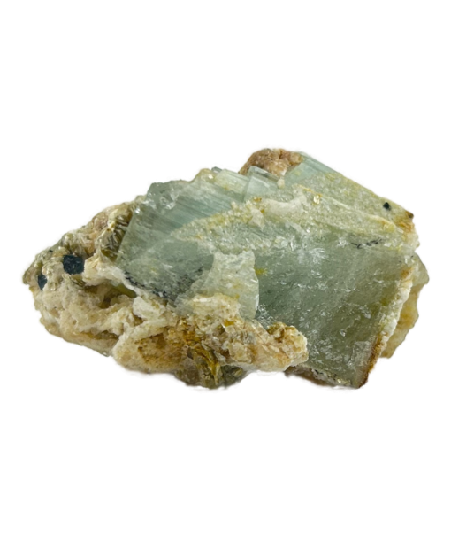 Aquamarine Raw on Mother Stone | 42 grams