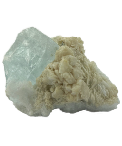 Aquamarine Raw on Mother Stone | 87,5 grams