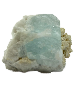 Aquamarine Raw on Mother Stone | 87,5 grams