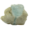 Aquamarine Raw on Motherstone | 120 grams