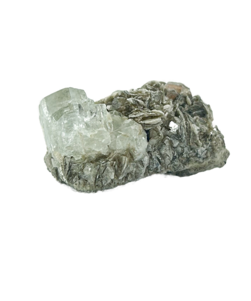 Aquamarine Raw with Mica | 24 grams