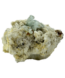 Aquamarine on Feldspar with Mica | 232 grams