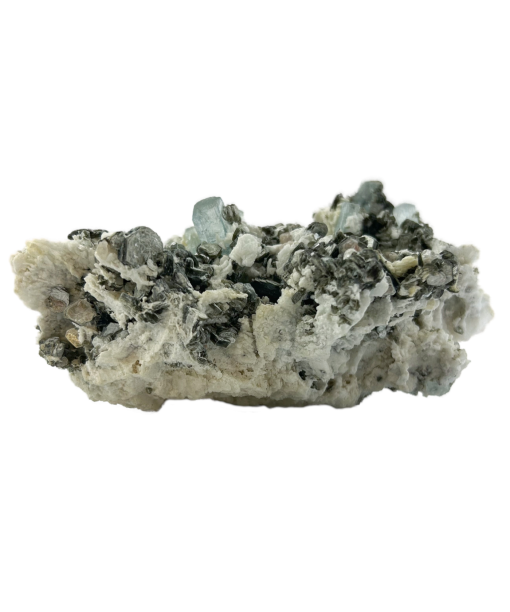 Aquamarine with Mica on Mother Stone | 734,8 grams