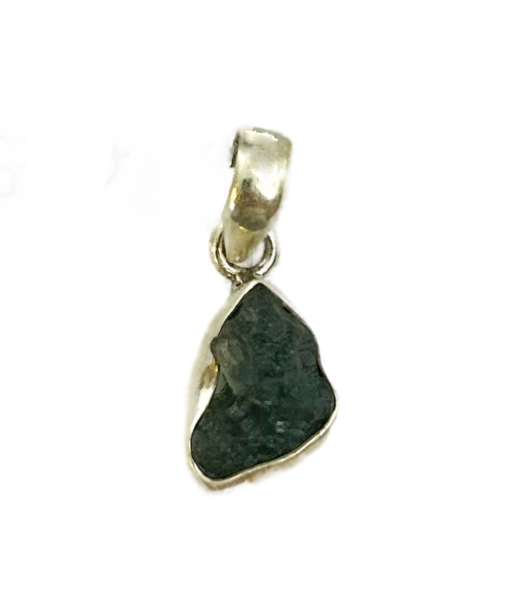 Moldavite Silver Pendant - 2.2 grams