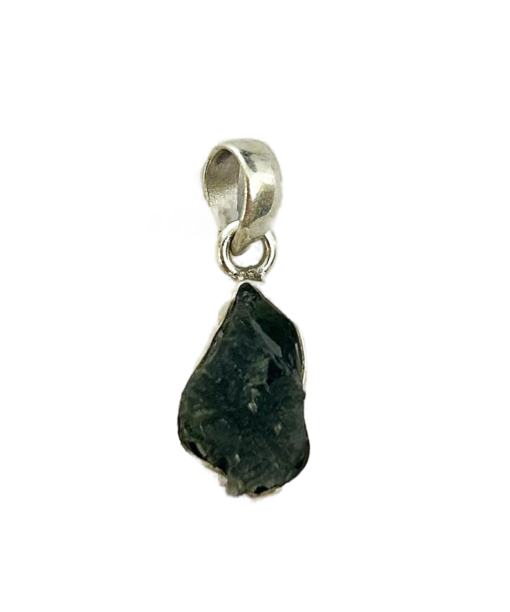 Moldavite Silver Pendant - 2.6 grams