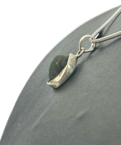 Moldavite Silver Pendant - 2.8 grams