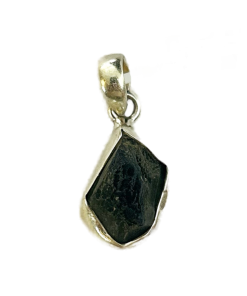 Moldavite Silver Pendant - 2.8 grams