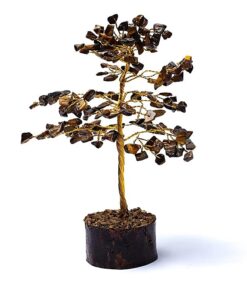 Gemstone Tree Tiger Eye - 18cm