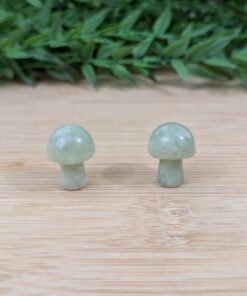 Serpentine New Jade Mushroom [O]