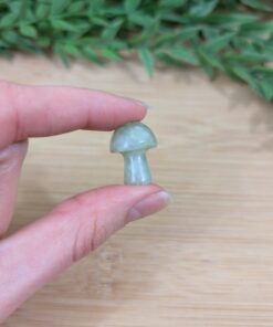 Serpentine New Jade Mushroom [O]