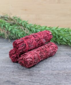 White Sage Smudge Stick DRAGON'S BLOOD